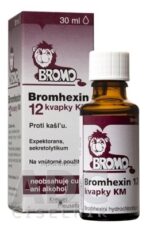 BROMHEXIN 12 KM perorálne kvapky 30 ml