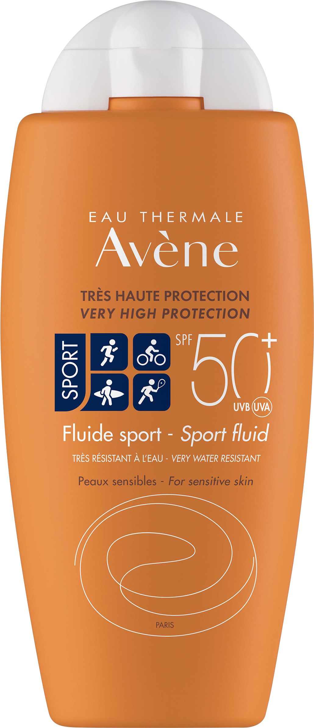 AVÈNE SUN Sport fluid SPF 50+ 100 ml – Obrázok 1