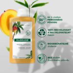 KLORANE Šampón s mangom, na suché vlasy 400 ml – Obrázok 2