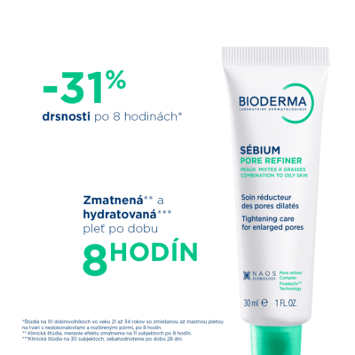 BIODERMA Sébium Pore Refiner krém 30 ml – Obrázok 2