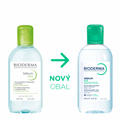 BIODERMA Sébium H2O micelárna voda  2x250 ml – Obrázok 2