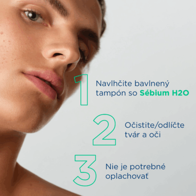 BIODERMA Sébium H2O micelárna voda  2x250 ml – Obrázok 7
