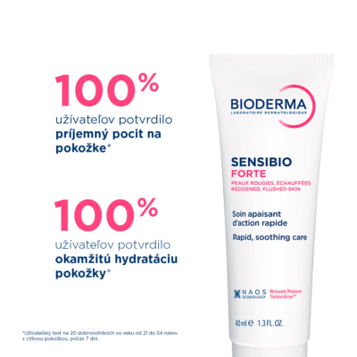 BIODERMA Sensibio Forte krém 40 ml – Obrázok 3