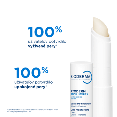 BIODERMA Atoderm Tyčinka na pery 4 g – Obrázok 3