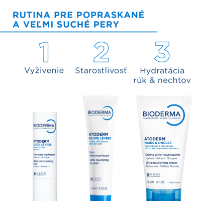 BIODERMA Atoderm Tyčinka na pery 4 g – Obrázok 4