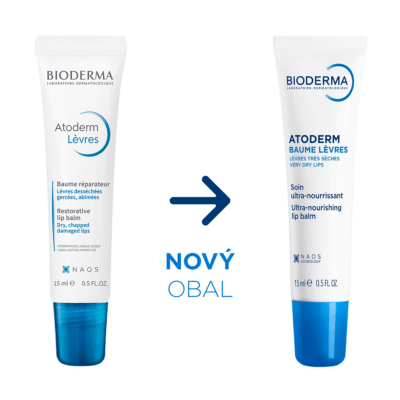 BIODERMA Atoderm Balzam na pery 15 ml – Obrázok 2