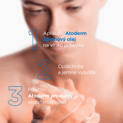 BIODERMA Atoderm Sprchový olej 200 ml – Obrázok 7
