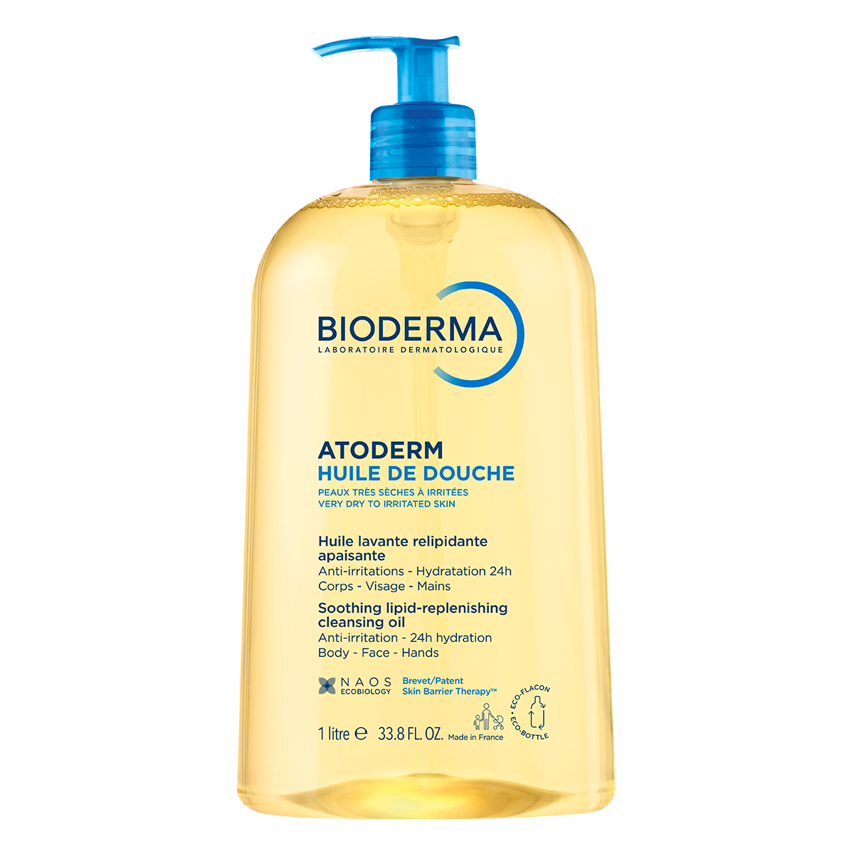 BIODERMA Atoderm Sprchový olej 1 l – Obrázok 1
