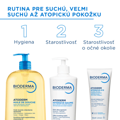 BIODERMA Atoderm Sprchový olej 1 l – Obrázok 3