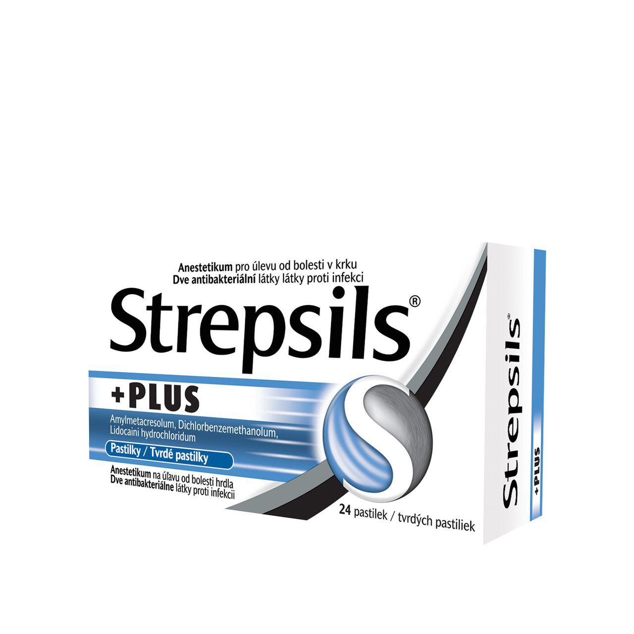 Strepsils PLUS 24 pastiliek – Obrázok 1