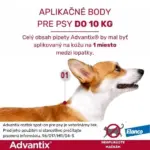 Advantix Spot-on pre psy 4 - 10 kg 1x1 ml – Obrázok 7