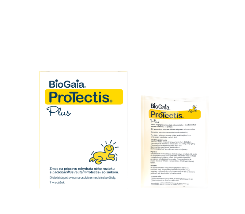 BioGaia ProTectis Plus prášok na perorálny rehydratačný roztok 7 ks – Obrázok 1