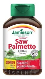 JAMIESON PROSTEASE SAW PALMETTO 125 mg cps 30+30 zadarmo (60 ks)
