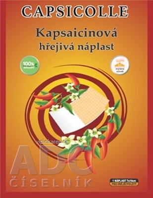 fx04uv0_400x400 CAPSICOLLE Kapsaicínová hrejivá náplasť 7x10 cm 1x1 ks – Obrázok 1