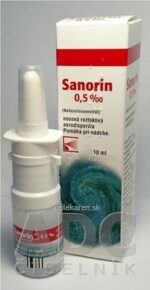 SANORIN 0,5 ‰ nosový sprej 10 ml