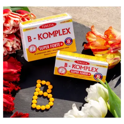 TEREZIA B-KOMPLEX SUPER FORTE+ 100 tabliet – Obrázok 3