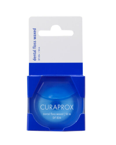 CURAPROX DF 834 zubná niť voskovaná (50 m) s mätovou príchuťou 1 ks – Obrázok 2