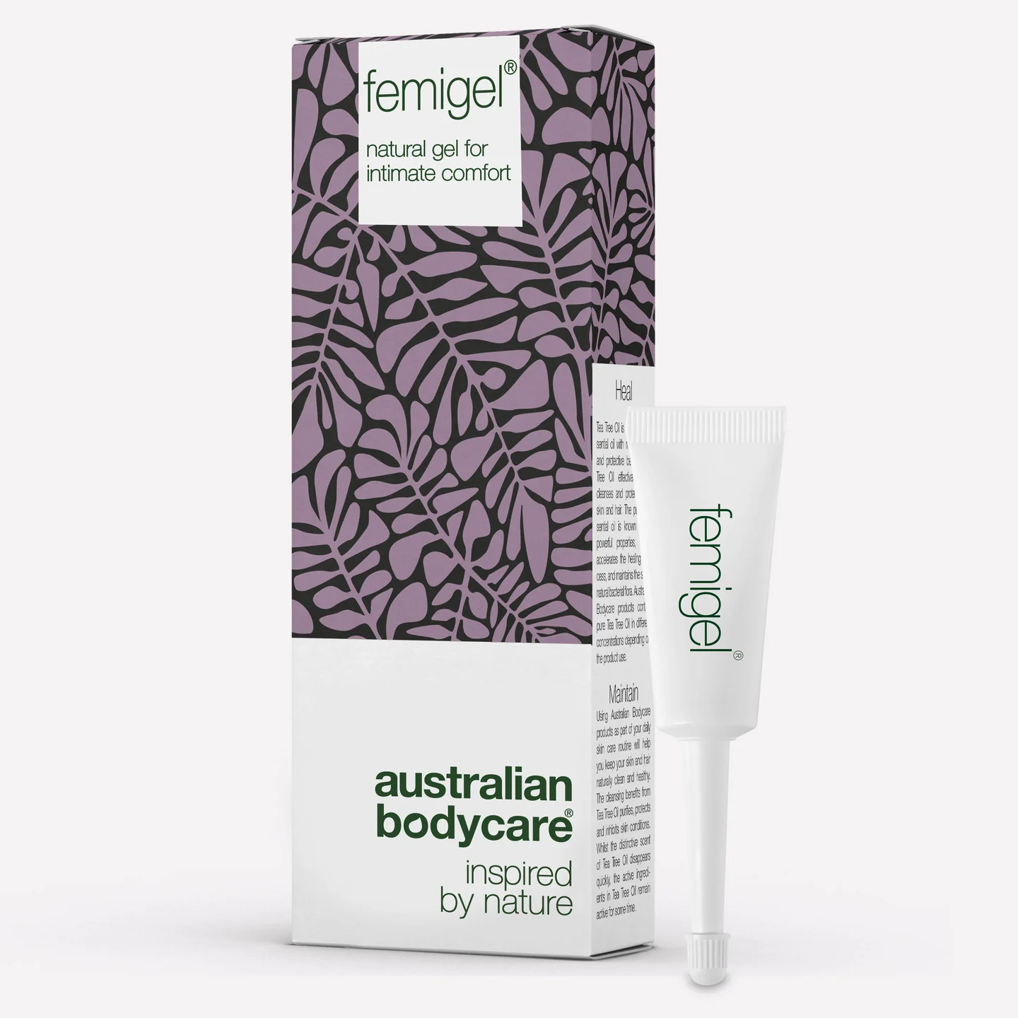 5709455006982_UK_WEB ABC tea tree oil FEMIGEL - Prírodný intímny gél 5x7 ml – Obrázok 1