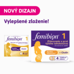 Femibion 1 Plánovanie a prvé týždne tehotenstva 28 tabliet – Obrázok 3