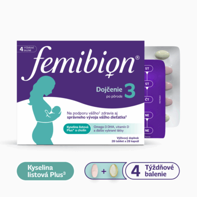 Femibion 3 Dojčenie 28 tabliet + 28 kapsúl – Obrázok 2