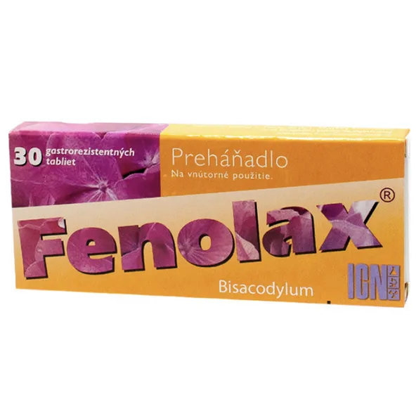 FENOLAX 30 tabliet – Obrázok 1