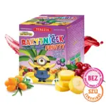 TEREZIA RAKYTNÍČEK FRUTTY MIMONI ovocné želé s rakytníkom a banánom 60 ks