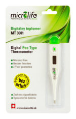 MICROLIFE Digitálny teplomer MT 3001 zelený – Obrázok 2