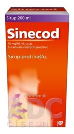 Sinecod sirup 200 ml – Obrázok 2