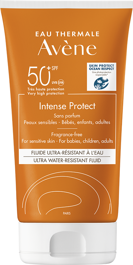 AVÈNE SUN INTENSE PROTECT SPF 50+ Vodeodolný fluid 150 ml – Obrázok 1