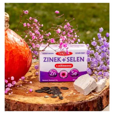TEREZIA ZINOK + SELÉN s echinaceou 30 kapsúl – Obrázok 3