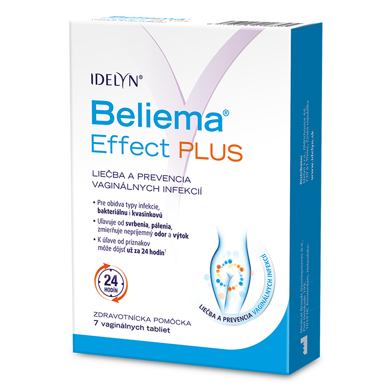 Beliema Effect PLUS 7 vaginálnych tabliet – Obrázok 1