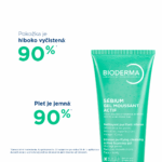 BIODERMA Sébium Gel moussant actif hĺbkovo čistiaci gél na mastnú pleť a akné 200 ml – Obrázok 2