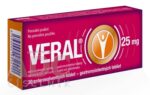 VERAL 25 mg 30 tabliet – Obrázok 2