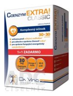 Da Vinci Academia COENZYM EXTRA CLASSIC 30 mg 60 kapsúl – Obrázok 2