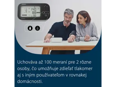 OMRON M7 Intelli IT AFIB tlakomer na rameno + adaptér – Obrázok 9