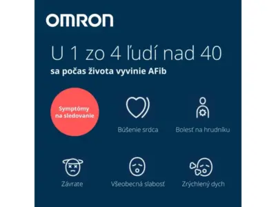 OMRON M7 Intelli IT AFIB tlakomer na rameno + adaptér – Obrázok 6