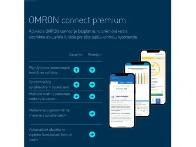 OMRON M7 Intelli IT AFIB tlakomer na rameno + adaptér – Obrázok 12