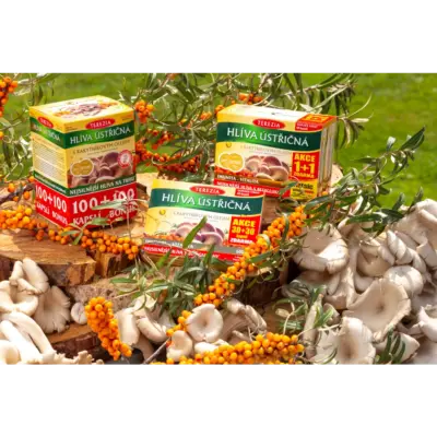 TEREZIA HLIVA USTRICOVITÁ S RAKYTNÍKOVÝM OLEJOM 200 kapsúl – Obrázok 4