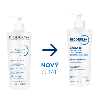 BIODERMA Atoderm Intensive gél-krém 500 ml – Obrázok 2