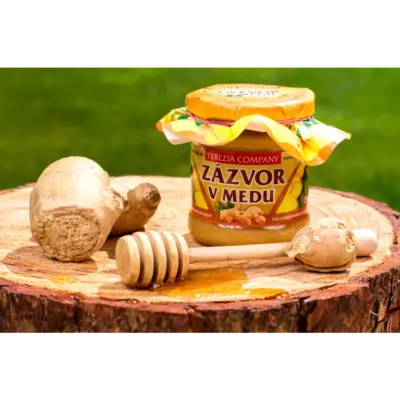 TEREZIA ZÁZVOR V MEDE 250 g – Obrázok 2