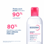 BIODERMA Sensibio H2O AR micelárna voda na pleť so začervenaním 250 ml – Obrázok 3