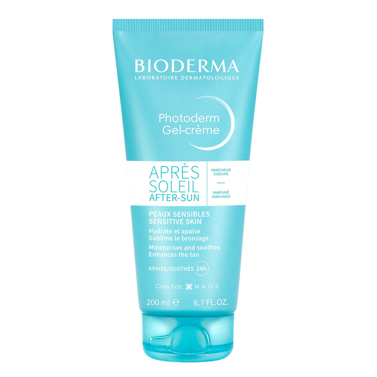 3701129803820_Photoderm_After_sun_gel_krem_200ml_1_produktova_fotka_SK BIODERMA Photoderm After sun gél-krém po opaľovaní 200 ml – Obrázok 1