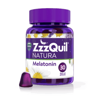 ZzzQuil NATURA želé s príchuťou lesného ovocia 30 ks – Obrázok 2