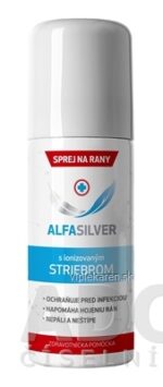 ALFASILVER prášok v spreji na ošetrenie rán 1x125 ml – Obrázok 2