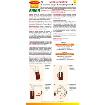 TEREZIA FREEANGIN sprej 25 ml – Obrázok 3