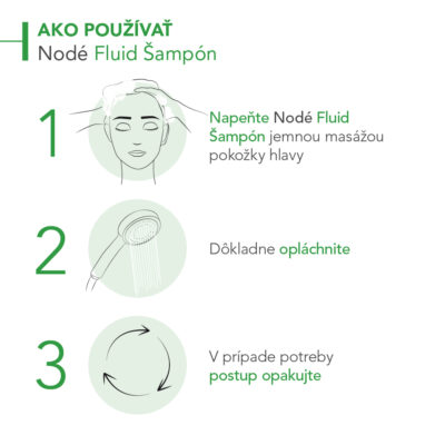BIODERMA Nodé FLUID šampón pre všetky typy vlasov 400 ml – Obrázok 4