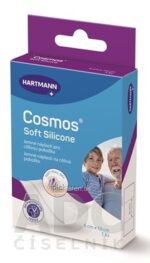 Cosmos Soft Silicone náplasť na citlivú pokožku 6 cm x 10 cm 5 ks – Obrázok 2