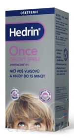 HEDRIN ONCE SPRAY GEL proti všiam a hnidám 1x100 ml