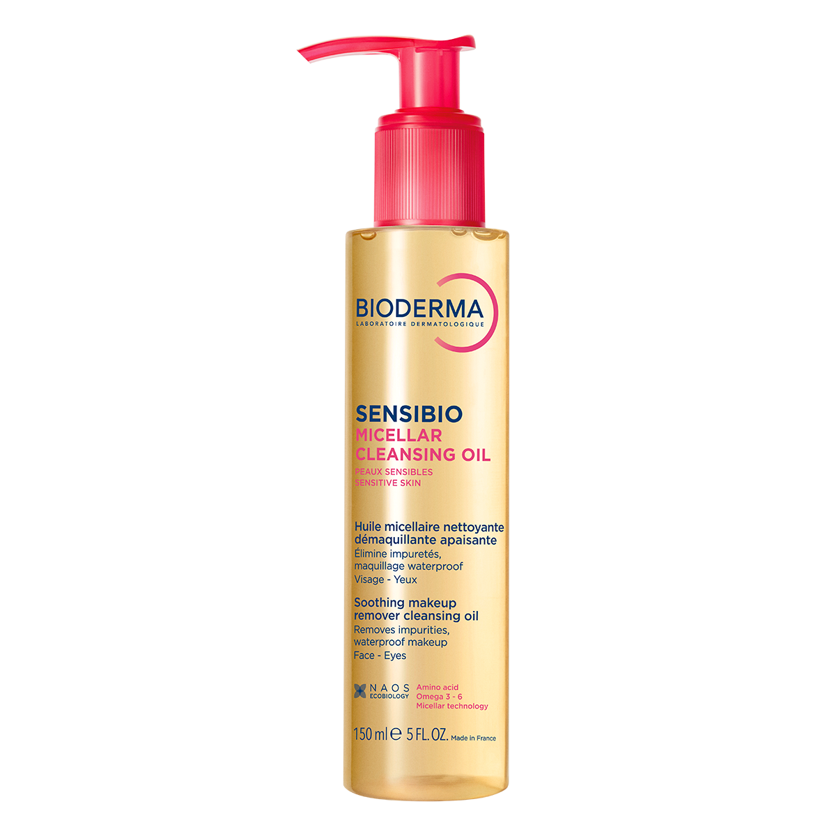 BIODERMA Sensibio micelárny čistiaci olej 150 ml – Obrázok 1