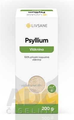 d2e0h40_400x400 LIVSANE Psyllium rozpustná vláknina 1x200 g – Obrázok 1